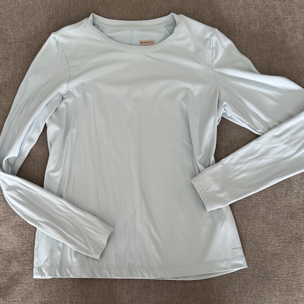 Mondetta Light Blue Long Sleeve Tee